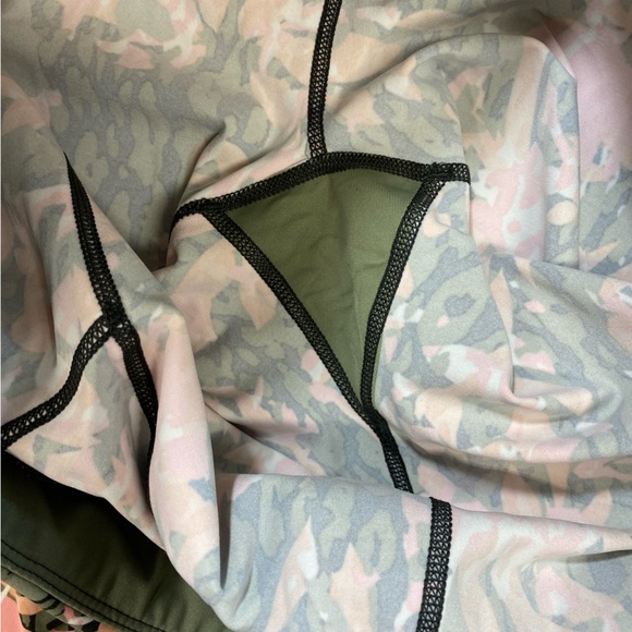 Sweaty Betty Power Pocket 7/8 Leggings Pink Green Floral Print 2XL XXL - Picture 9 of 12